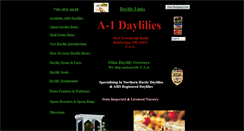 Desktop Screenshot of a1daylilies.com